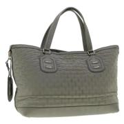 Gucci Vintage Pre-owned Canvas gucci-vskor Gray, Dam