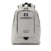 Burberry Vintage Pre-owned Canvas ryggsckar Gray, Dam