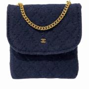 Chanel Vintage Pre-owned Bomull chanel-vskor Blue, Unisex