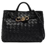 Bottega Veneta Vintage Pre-owned Laeder handvskor Black, Dam