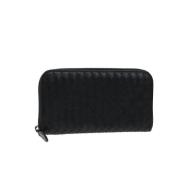 Bottega Veneta Vintage Pre-owned Laeder plnbcker Black, Dam