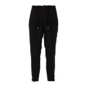 40Weft Svarta Chino Byxor Black, Herr