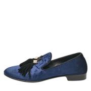 Giuseppe Zanotti Pre-owned Pre-owned Sammet lgskor Blue, Dam