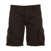 40Weft Antracit Cargo Shorts Gray, Herr