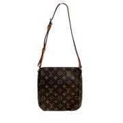 Louis Vuitton Vintage Pre-owned Canvas louis-vuitton-vskor Brown, Dam