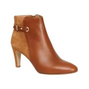 Petite Mendigote Brun Mocka Läder Ankelboots Brown, Dam