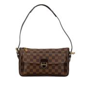 Louis Vuitton Vintage Pre-owned Plast axelremsvskor Brown, Dam