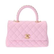 Chanel Vintage Pre-owned Laeder chanel-vskor Pink, Dam