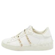 Valentino Vintage Pre-owned Laeder sneakers White, Dam