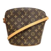 Louis Vuitton Vintage Pre-owned Canvas louis-vuitton-vskor Brown, Dam