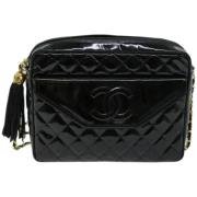 Chanel Vintage Pre-owned Laeder chanel-vskor Black, Dam