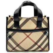 Burberry Vintage Pre-owned Laeder handvskor Beige, Dam