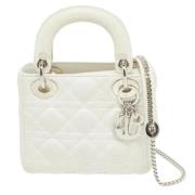 Dior Vintage Pre-owned Laeder totevskor White, Dam