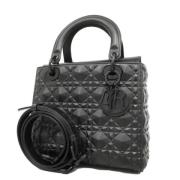 Dior Vintage Pre-owned Laeder dior-vskor Black, Dam