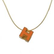 Hermès Vintage Pre-owned Metall halsband Yellow, Dam