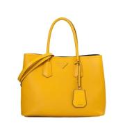 Prada Vintage Pre-owned Laeder prada-vskor Yellow, Dam