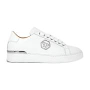 Philipp Plein Monogram Low-Top Vita Sneakers White, Herr