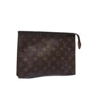 Louis Vuitton Vintage Pre-owned Canvas louis-vuitton-vskor Brown, Dam