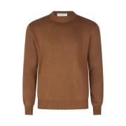 Golden Goose Tobaksbomull Crew Neck Sweatshirt Brown, Herr