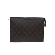 Louis Vuitton Vintage Pre-owned Canvas louis-vuitton-vskor Brown, Dam