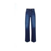 Liu Jo Blå Denim Flare Jeans Blue, Dam