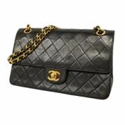 Chanel Vintage Pre-owned Laeder chanel-vskor Black, Dam