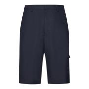 Lardini Monotone Bermuda Shorts Blå Blue, Herr