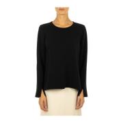 Seventy Svart Skjorta Blus Black, Dam