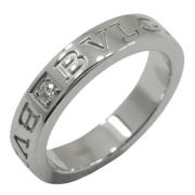 Bvlgari Vintage Pre-owned Vitt guld ringar Gray, Dam