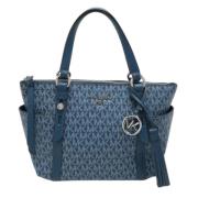 Michael Kors Pre-owned Pre-owned Laeder totevskor Blue, Dam