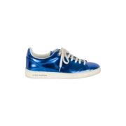 Louis Vuitton Vintage Pre-owned Laeder sneakers Blue, Dam