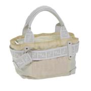 Fendi Vintage Pre-owned Nylon fendi-vskor White, Dam