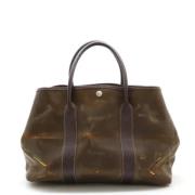 Hermès Vintage Pre-owned Tyg handvskor Brown, Dam