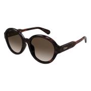 Chloé Modern Feminin Solglasögonkollektion Brown, Dam