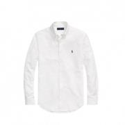 Ralph Lauren Oxford Slim Skjorta White, Herr