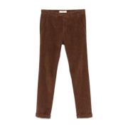 Briglia Moderne Slim-Fit Byxor för Män Brown, Herr