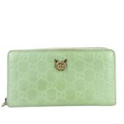 Gucci Vintage Pre-owned Laeder plnbcker Green, Dam