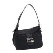 Fendi Vintage Pre-owned Nylon fendi-vskor Black, Dam