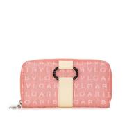 Bvlgari Vintage Pre-owned Canvas plnbcker Pink, Dam