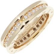 Bvlgari Vintage Pre-owned Metall ringar Yellow, Dam