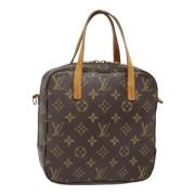 Louis Vuitton Vintage Pre-owned Canvas handvskor Brown, Dam