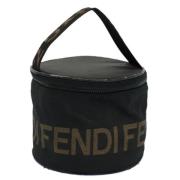 Fendi Vintage Pre-owned Canvas fendi-vskor Black, Dam