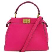 Fendi Vintage Pre-owned Laeder fendi-vskor Pink, Dam