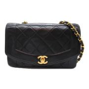 Chanel Vintage Pre-owned Laeder chanel-vskor Black, Dam