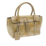 Fendi Vintage Pre-owned Laeder fendi-vskor Yellow, Dam