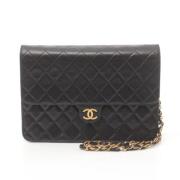 Chanel Vintage Pre-owned Laeder chanel-vskor Black, Dam