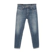 Dondup Brighton Stiliga Denim Jeans Blue, Herr