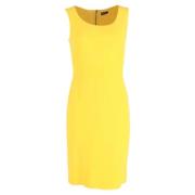 Dolce & Gabbana Pre-owned Pre-owned Tyg klnningar Yellow, Dam