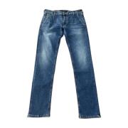 Hand Picked Blå Parma Jeans Blue, Herr