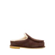 JW Anderson Mörkbruna Mulor Skor Brown, Dam